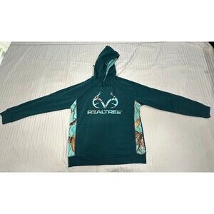REALTREE WOMENS HOODED HOODIE SIZE M